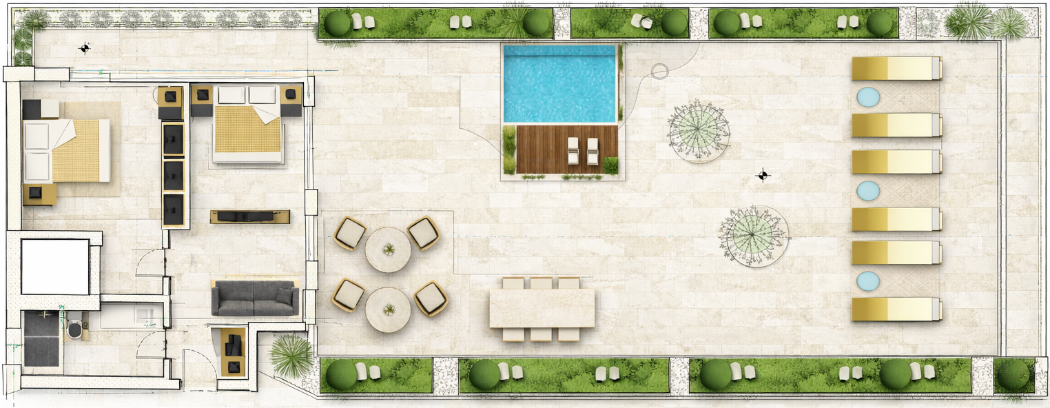 Room type Presidential Suite Plan