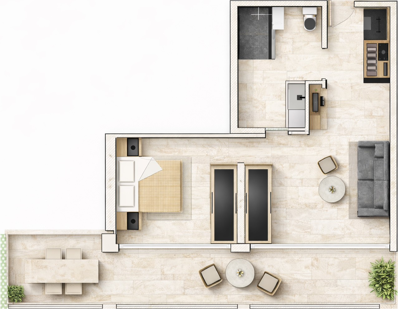 Room type Master Suite Plan